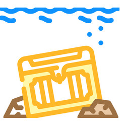 Treasures Underwater Color Icon