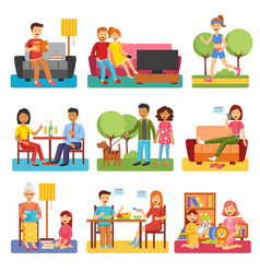 Family Flat Icons