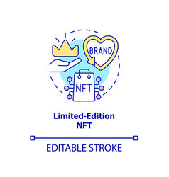 Limited Edition Nft Concept Icon