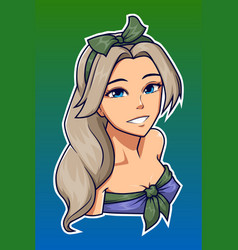 Tropical Girl Character