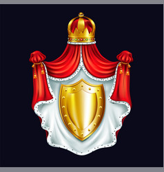 Heraldic Emblem Royal Family Realistic