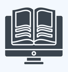 Icon E Book Related To Post Office Symbol Glyph