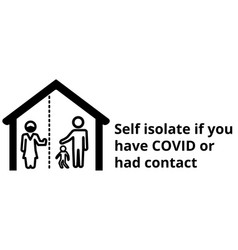 Self Isolated Family Member Icon