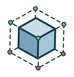 Cube Geometric Figure