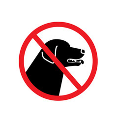 No Dogs Allowed Sign Icon