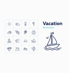 Vacation Icons