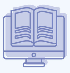 Icon E Book Related To Post Office Symbol Two