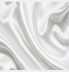 White Wrinkled Fabric Silk Texture Fashion Eps