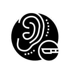 Ear Surgery Line Icon