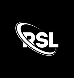 Rsl Logo Letter Letter Logo Design