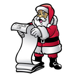 Santa Claud Hold The Letter