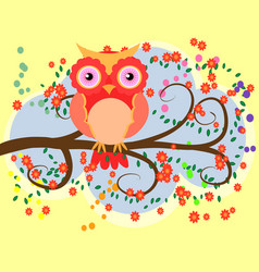 Bright Cartoonish Flirtatious Loving Owls