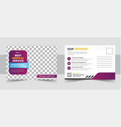 Corporate Postcard Design Template