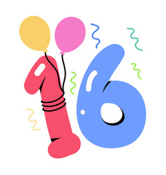 Number Balloons