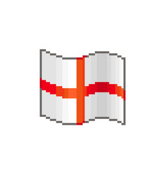 Waving Flag Of England