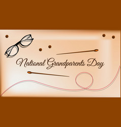 National Grandparents Day Background Design