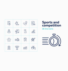 Sports And Competition Icons