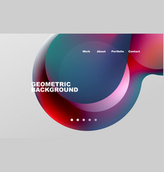 Abstract Liquid Background For Your Landing Page