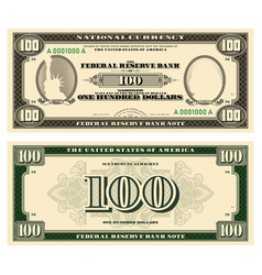 New 100 Dollars Banknote Obverse And Reverse