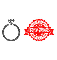 Rubber European Standards Seal And Diamond Ring