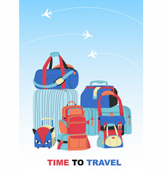 Travel Bags Background