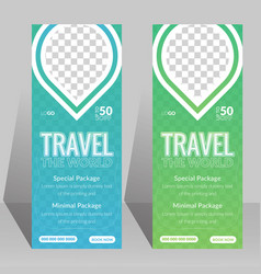 Travel Rollup Banner Design