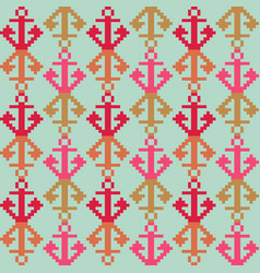 Anchor Nautical Seamless Maritime Repeat Pattern