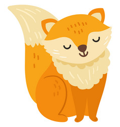 Cute Fox Baby Wild Forest Animal Kid