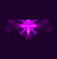 Dark Violet Abstract Wide Background