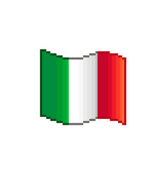 Flowing Flag Of Italy