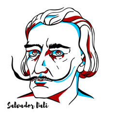 Salvador Dali Portrait