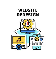 Website Redesign Concept Color