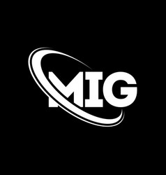 Mig Logo Letter Letter Logo Design