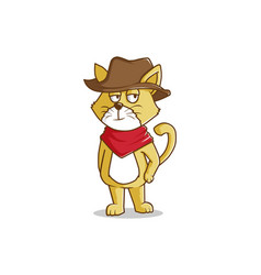 Cowboy Cat Cartoon