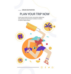 Flat Design Travel Agency Post Stories