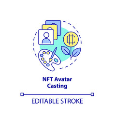 Nft Avatar Casting Concept Icon