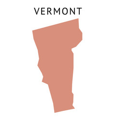 Vermont State Plain Map