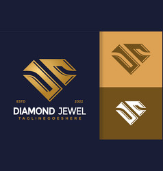 Letter J And C Diamond Logo Design Brand Identity