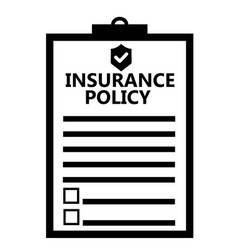 Insurance Policy Contract Icon