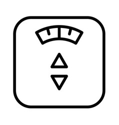 Weight Scales Outline Icon