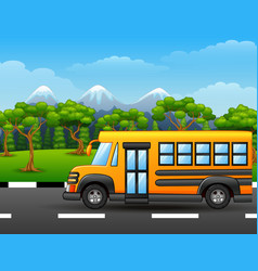 School bus Royalty Free Vector Image - VectorStock