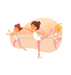 Ballet Dancers Lesson Flat