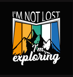 Hiking T-shirt Design