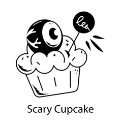 Scary Cupcake