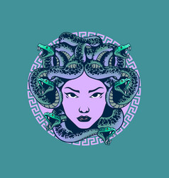 Beautiful Medusa Head