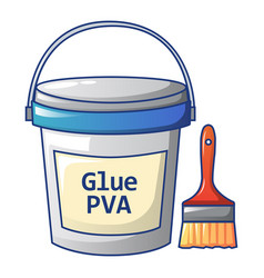 Glue Pva Icon Cartoon Style