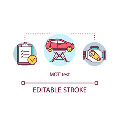 Mot Test Concept Icon