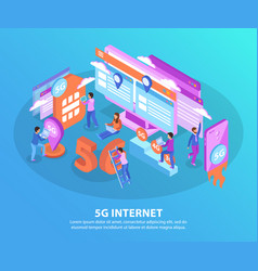 5g Internet Background