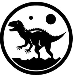 Dinosaur - Black And White