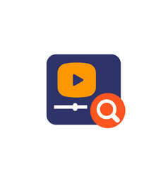 Video Search Icon For Web